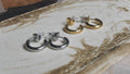 C shaped baby hoops