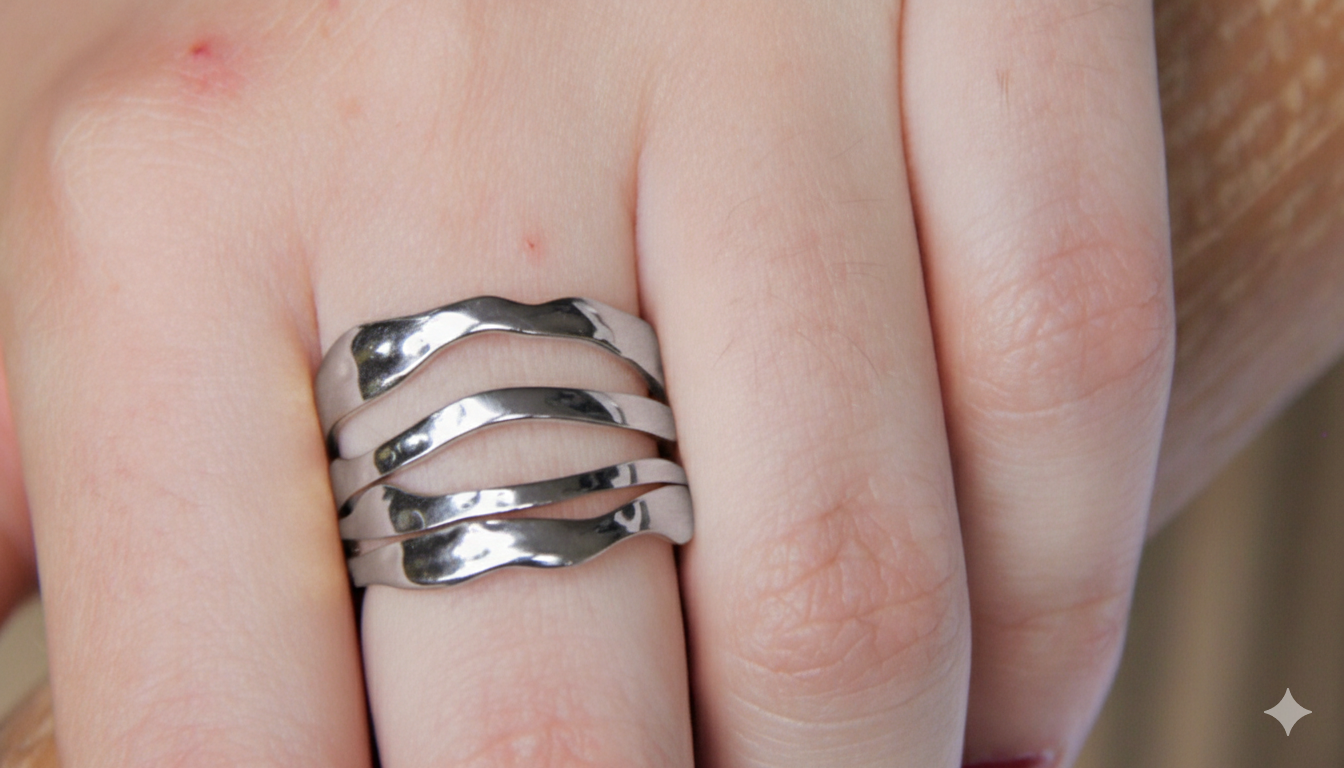 Quadruple uneven ring