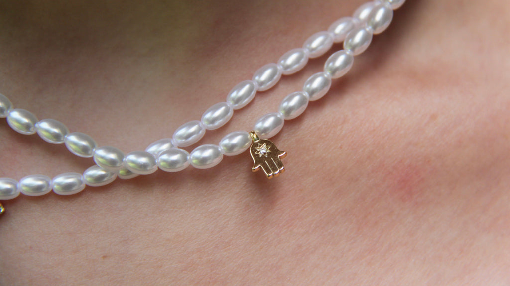 Pearl necklaces