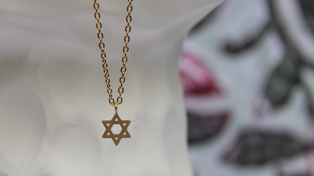 Simple Star of David pendant