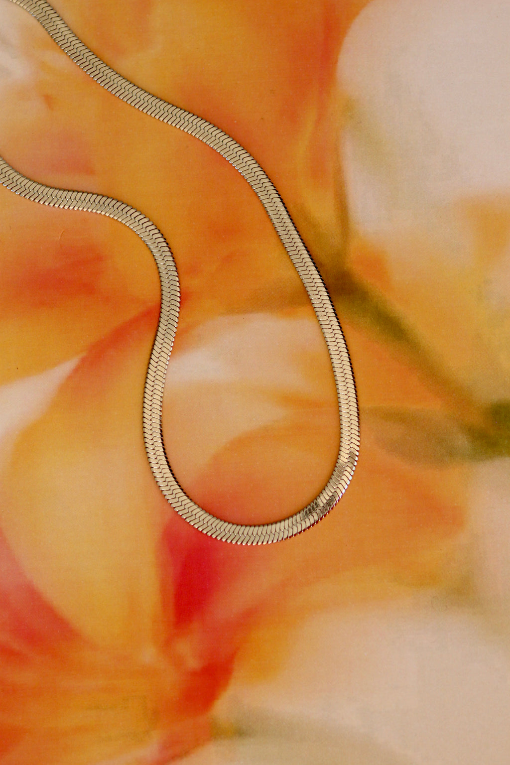 Snake chain necklace