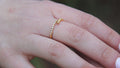 Elegant thin ring