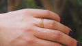 Minimalistic stacking ring