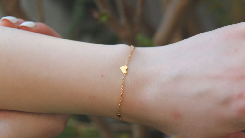 3 heart bracelet
