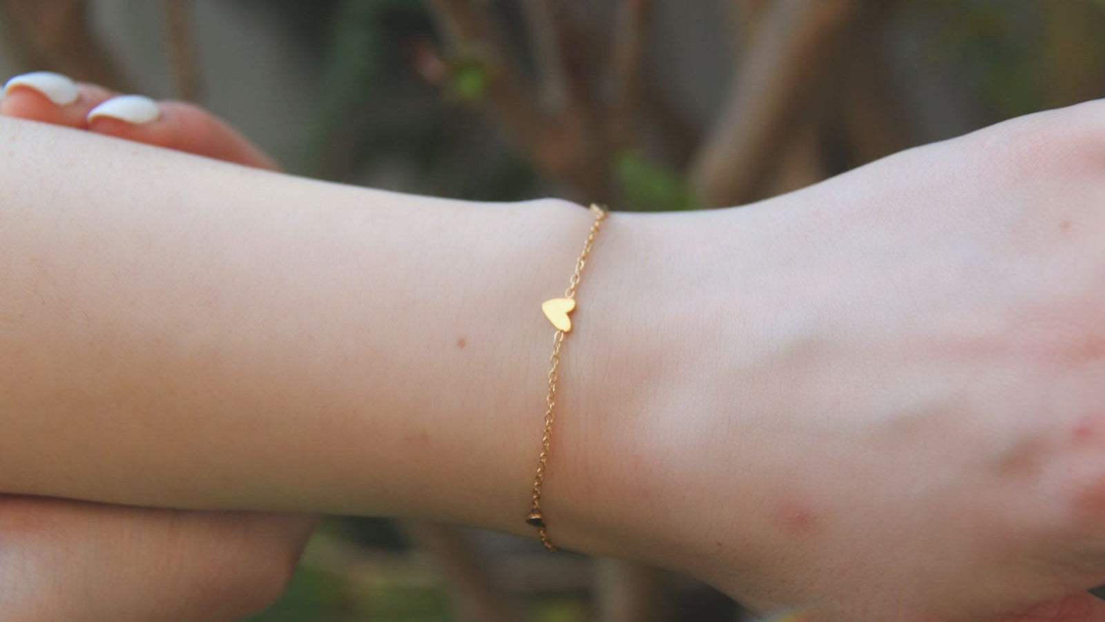 3 heart bracelet
