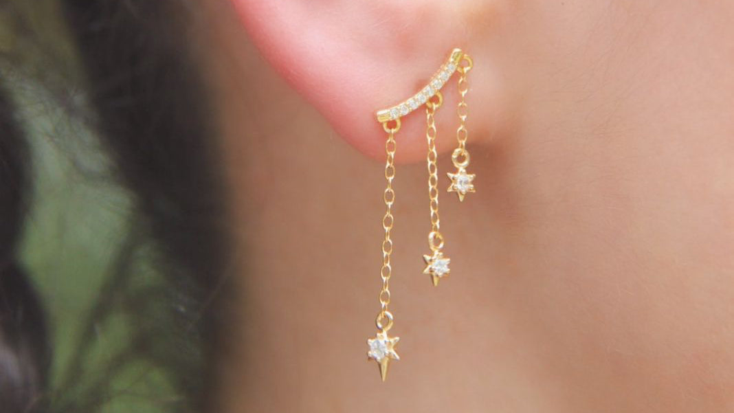 Orions belt earrings