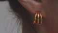 Triple layer hoops