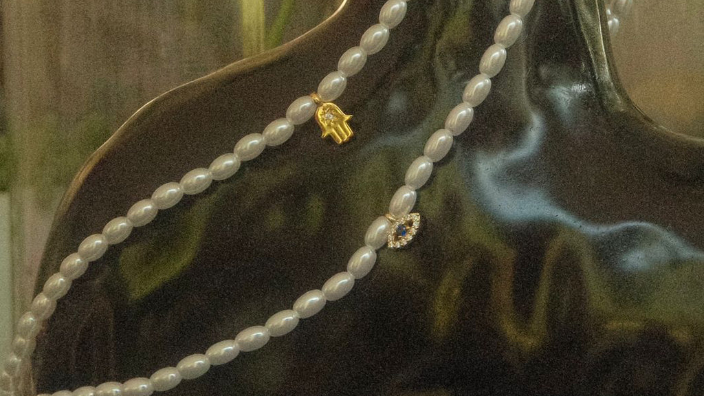 Pearl necklaces