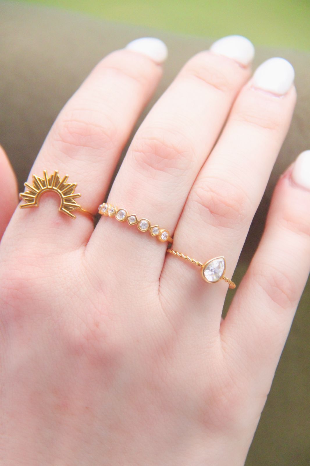 3 piece sun ring